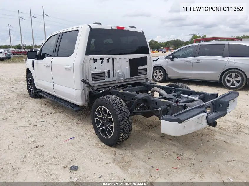 2022 FORD F-150 VIN 1FTEW1CP0NFC11352 — фото 3
