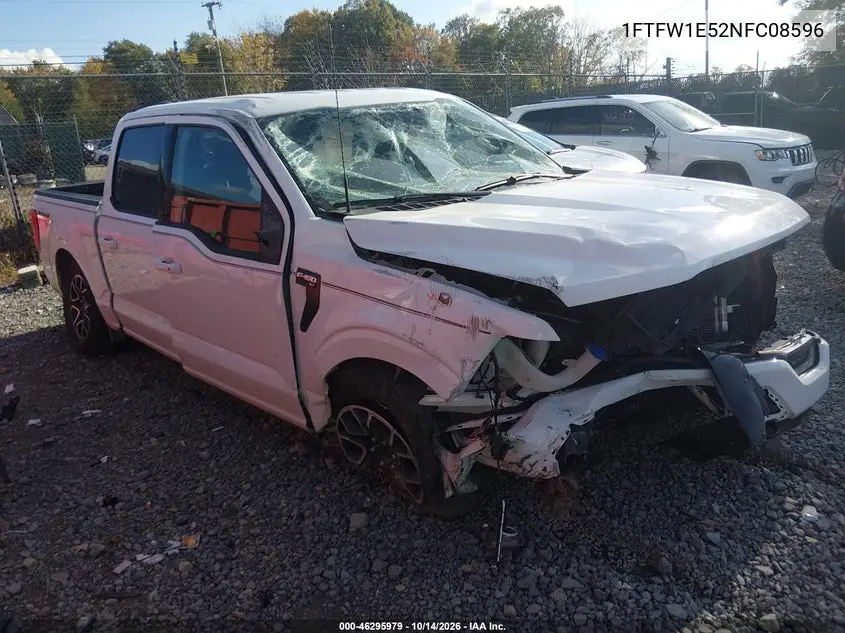 FORD F-150 2022, VIN 1FTFW1E52NFC08596