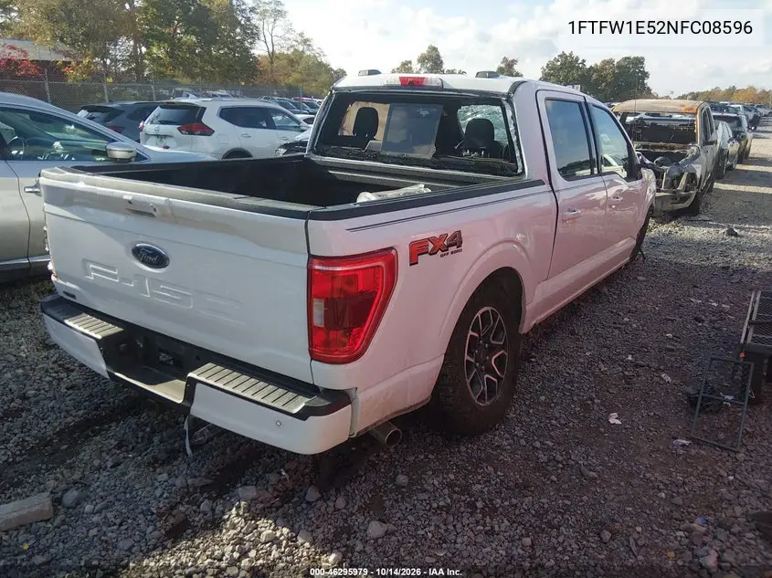 2022 FORD F-150 VIN 1FTFW1E52NFC08596 — фото 4