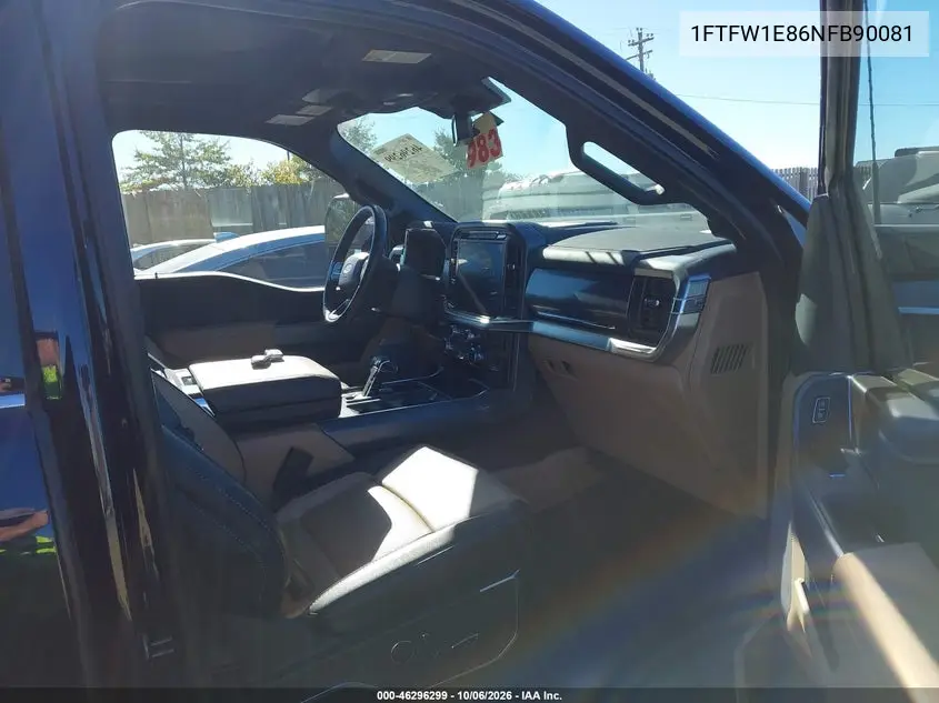 2022 FORD F-150 VIN 1FTFW1E86NFB90081 — фото 5