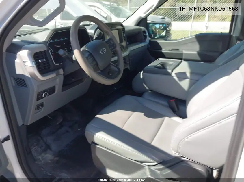 2022 FORD F-150 VIN 1FTMF1C58NKD61663 — фото 5