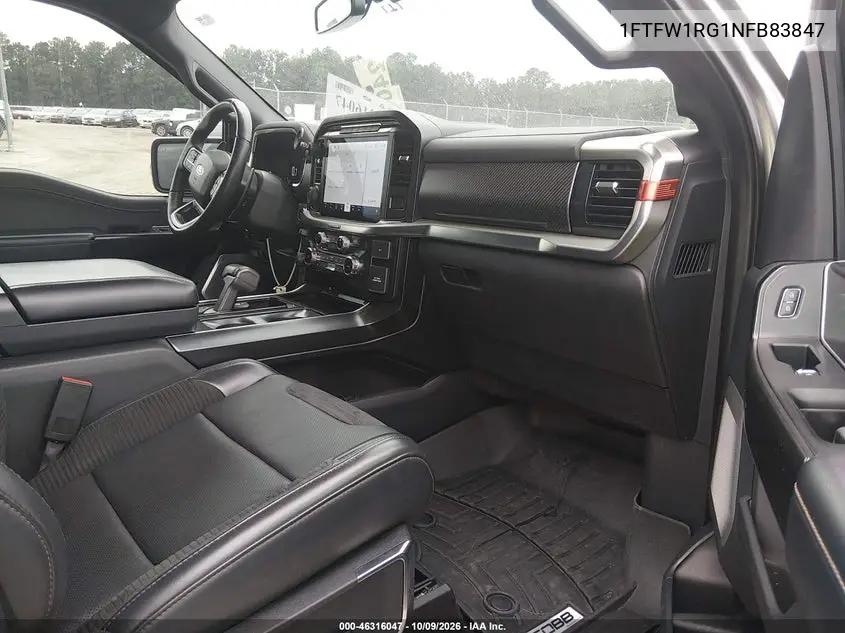 2022 FORD F-150 VIN 1FTFW1RG1NFB83847 — фото 5