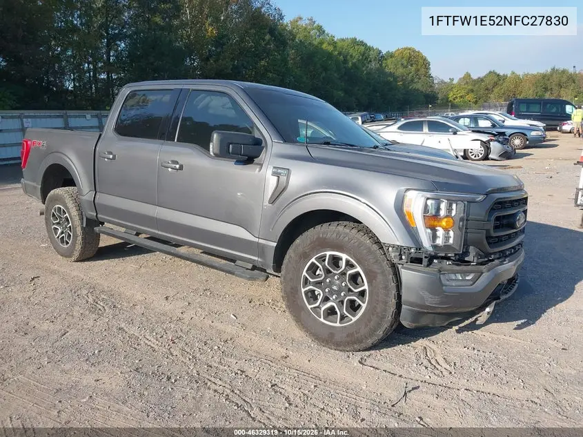 FORD F-150 2022, VIN 1FTFW1E52NFC27830