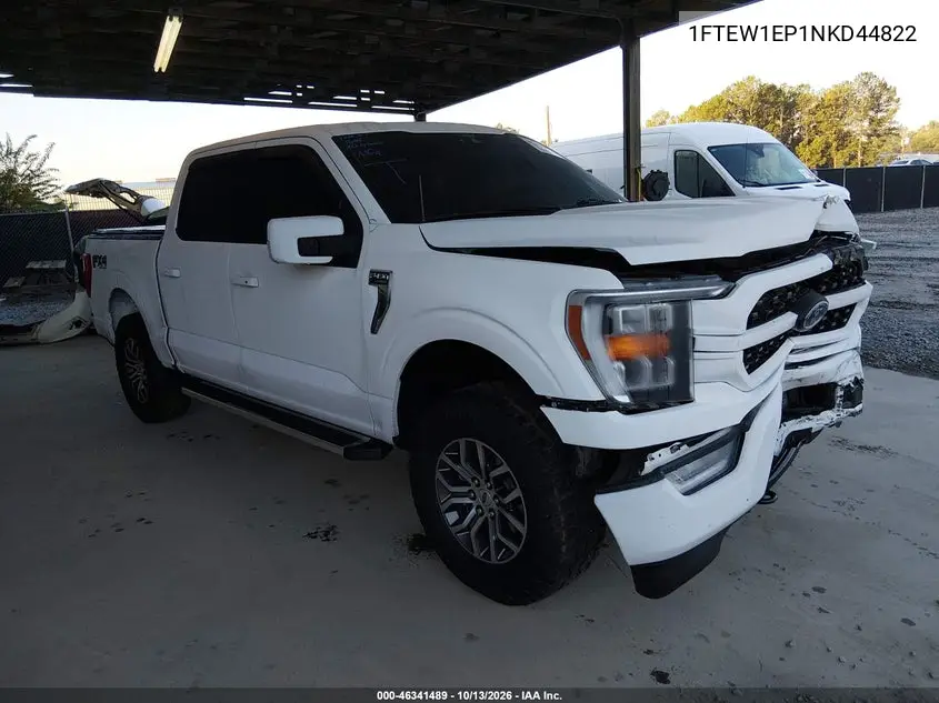 FORD F-150 2022, VIN 1FTEW1EP1NKD44822