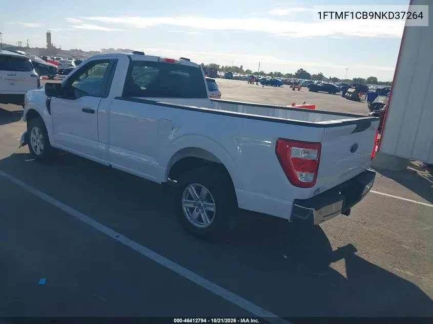 2022 FORD F-150 VIN 1FTMF1CB9NKD37264 — фото 3