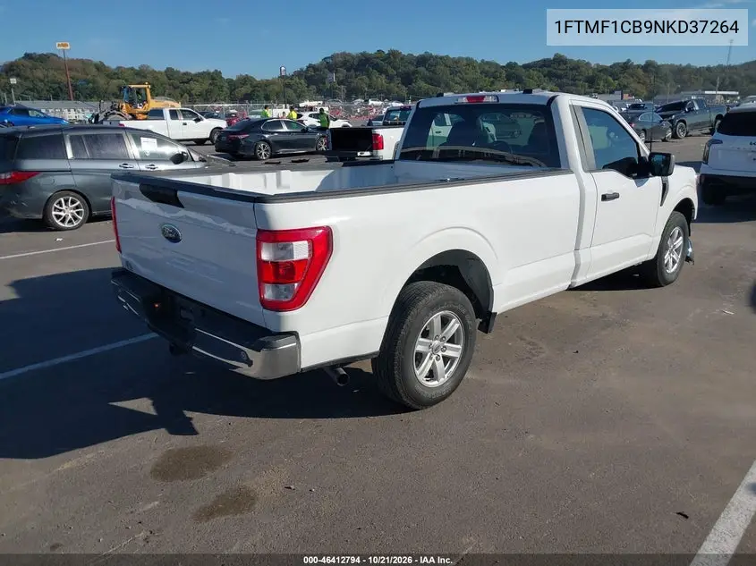 2022 FORD F-150 VIN 1FTMF1CB9NKD37264 — фото 4
