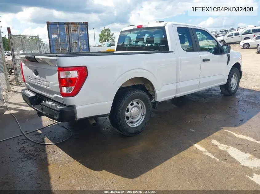 2023 FORD F-150 VIN 1FTEX1CB4PKD32400 — фото 4