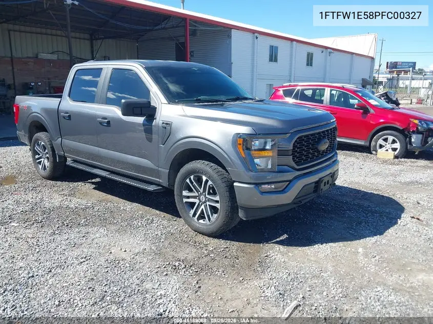 FORD F-150 2023, VIN 1FTFW1E58PFC00327