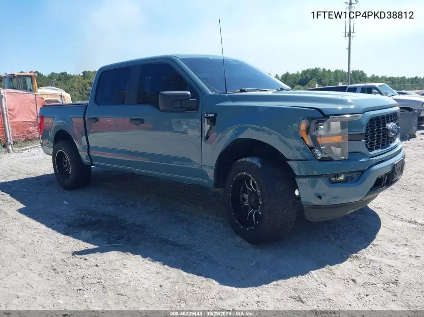 FORD F-150 2023, VIN 1FTEW1CP4PKD38812