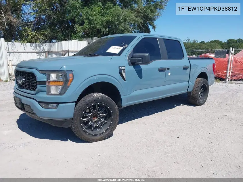 2023 FORD F-150 VIN 1FTEW1CP4PKD38812 — фото 2