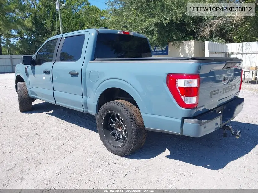 2023 FORD F-150 VIN 1FTEW1CP4PKD38812 — фото 3