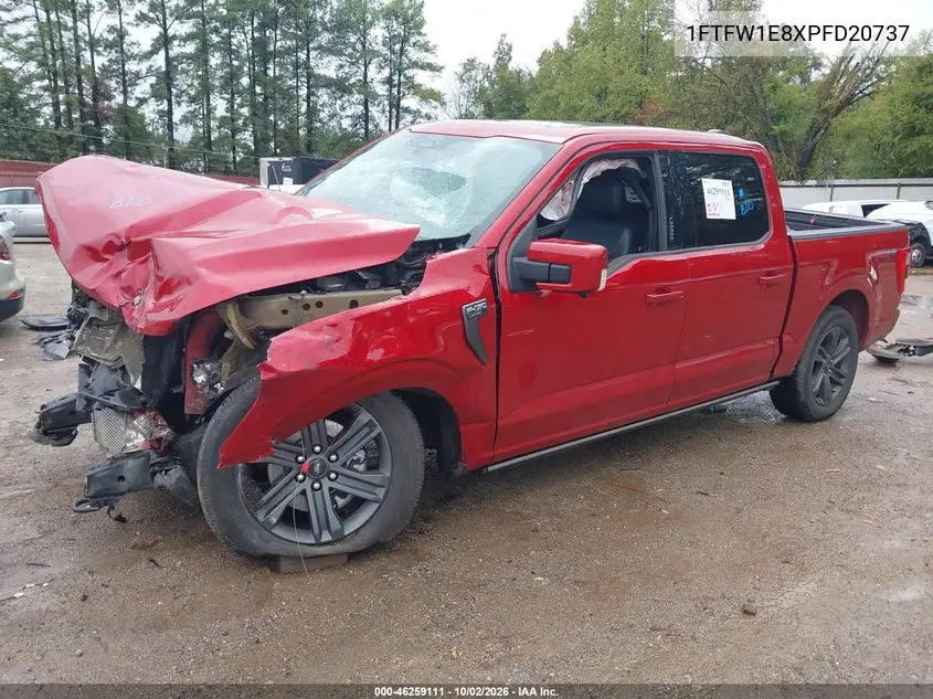 2023 FORD F-150 VIN 1FTFW1E8XPFD20737 — фото 2