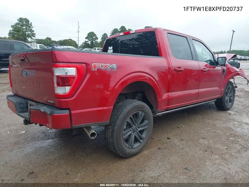 2023 FORD F-150 VIN 1FTFW1E8XPFD20737 — фото 4
