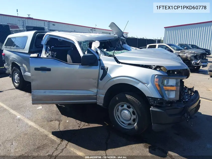 2023 FORD F-150 VIN 1FTEX1CP1PKD60778 — фото 2