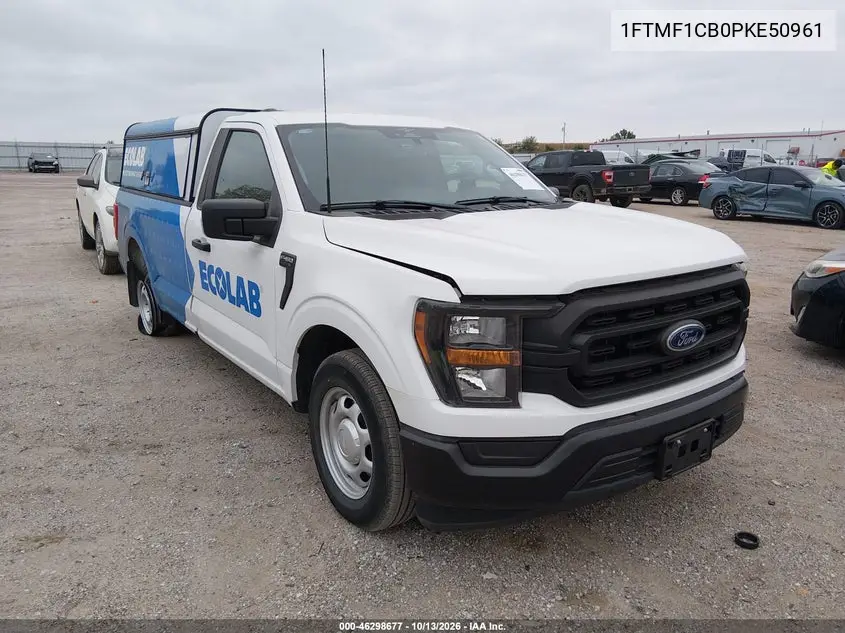 FORD F-150 2023, VIN 1FTMF1CB0PKE50961