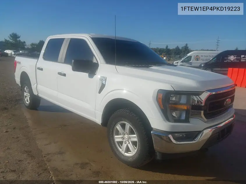 FORD F-150 2023, VIN 1FTEW1EP4PKD19223