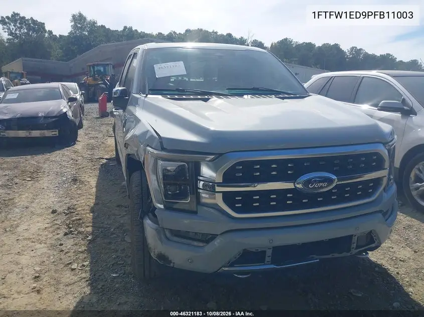 FORD F-150 2023, VIN 1FTFW1ED9PFB11003