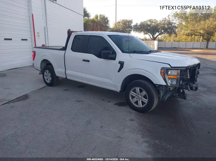 FORD F-150 2023, VIN 1FTEX1C55PFA13512