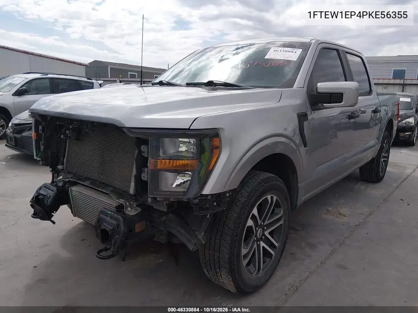 2023 FORD F-150 VIN 1FTEW1EP4PKE56355 — фото 2