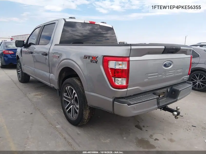 2023 FORD F-150 VIN 1FTEW1EP4PKE56355 — фото 3