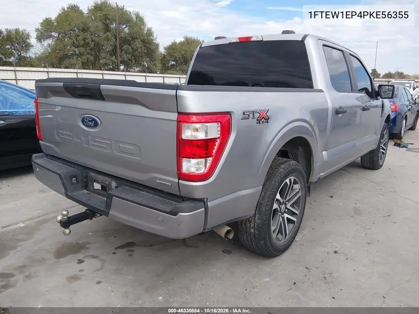 2023 FORD F-150 VIN 1FTEW1EP4PKE56355 — фото 4