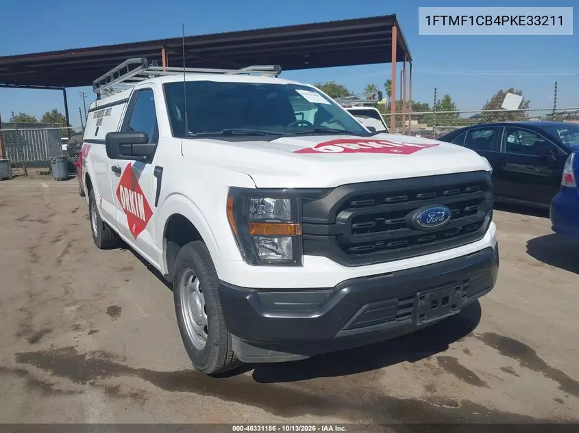 FORD F-150 2023, VIN 1FTMF1CB4PKE33211