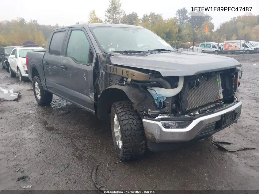 FORD F-150 2023, VIN 1FTFW1E89PFC47487