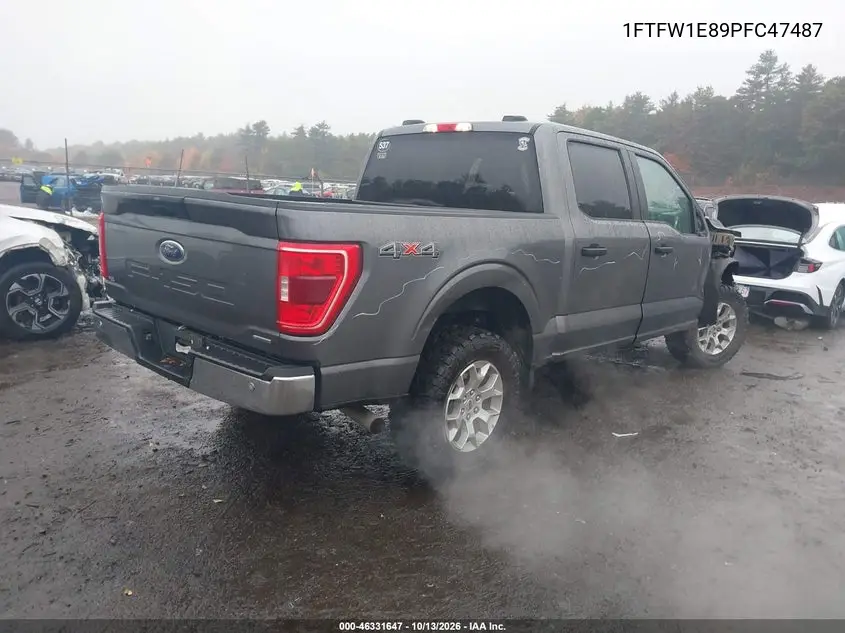 2023 FORD F-150 VIN 1FTFW1E89PFC47487 — фото 4