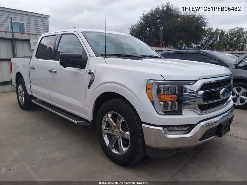 FORD F-150 2023, VIN 1FTEW1C51PFB06482