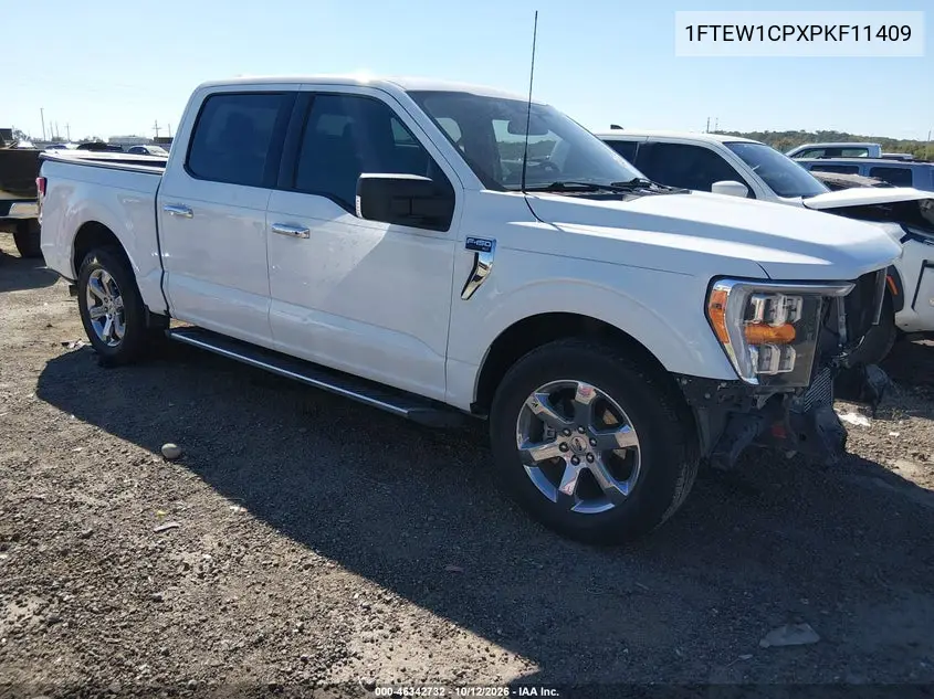 FORD F-150 2023, VIN 1FTEW1CPXPKF11409