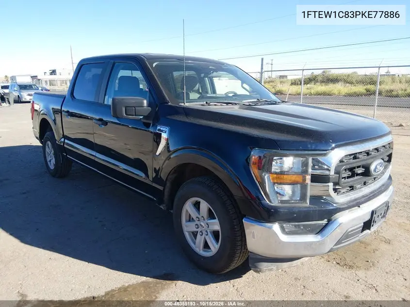FORD F-150 2023, VIN 1FTEW1C83PKE77886