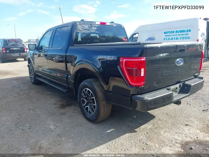 2023 FORD F-150 VIN 1FTEW1EPXPFD33099 — фото 3