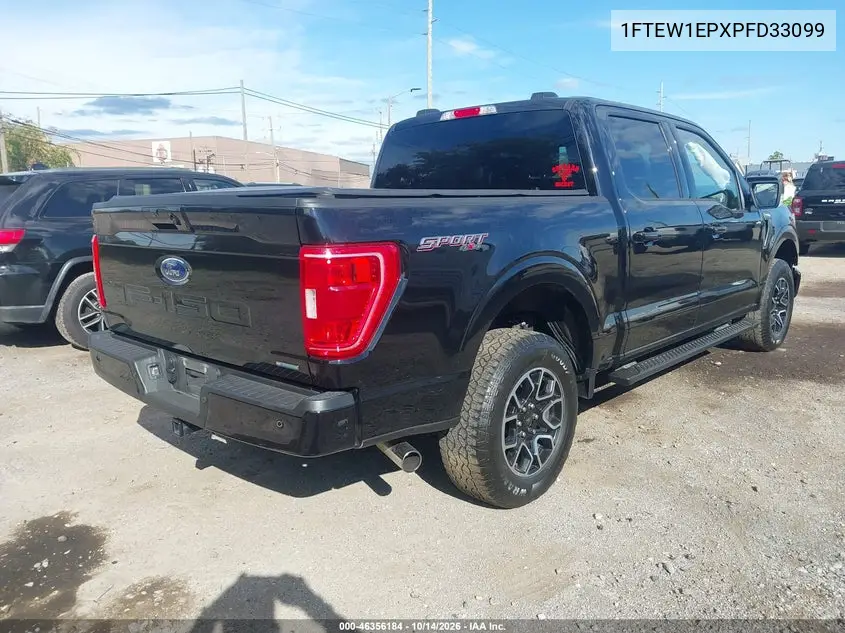2023 FORD F-150 VIN 1FTEW1EPXPFD33099 — фото 4