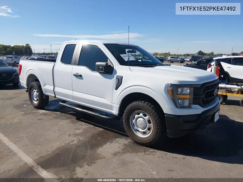 FORD F-150 2023, VIN 1FTFX1E52PKE47492