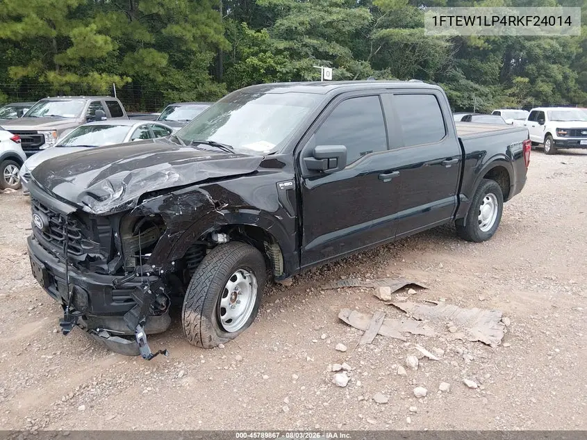 2024 FORD F-150 VIN 1FTEW1LP4RKF24014 — фото 2