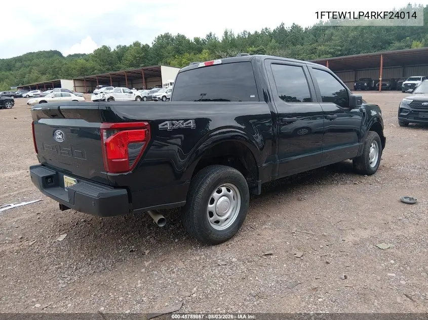 2024 FORD F-150 VIN 1FTEW1LP4RKF24014 — фото 4