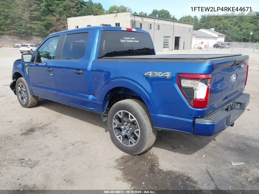 2024 FORD F-150 VIN 1FTEW2LP4RKE44671 — фото 3
