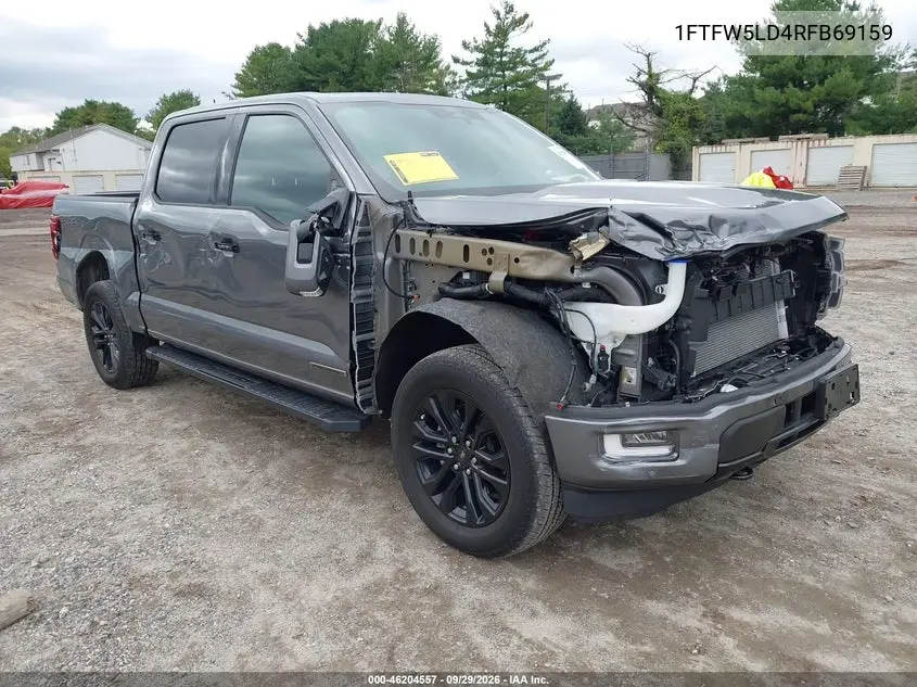 FORD F-150 2024, VIN 1FTFW5LD4RFB69159