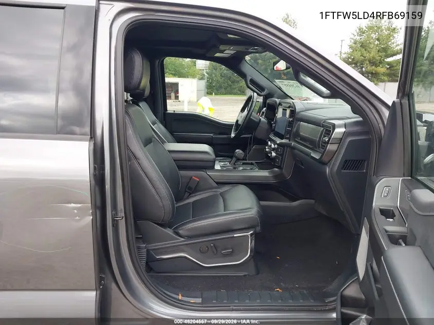2024 FORD F-150 VIN 1FTFW5LD4RFB69159 — фото 5