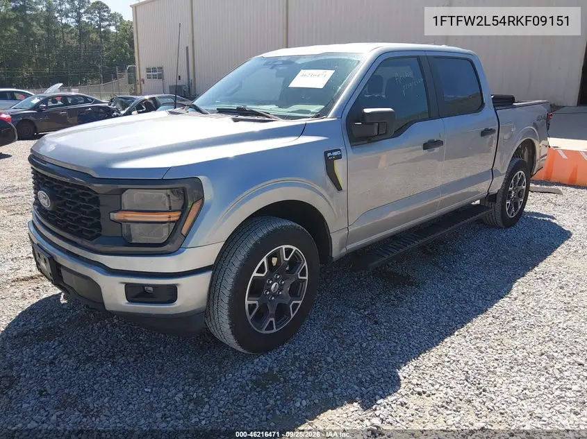 2024 FORD F-150 VIN 1FTFW2L54RKF09151 — фото 2