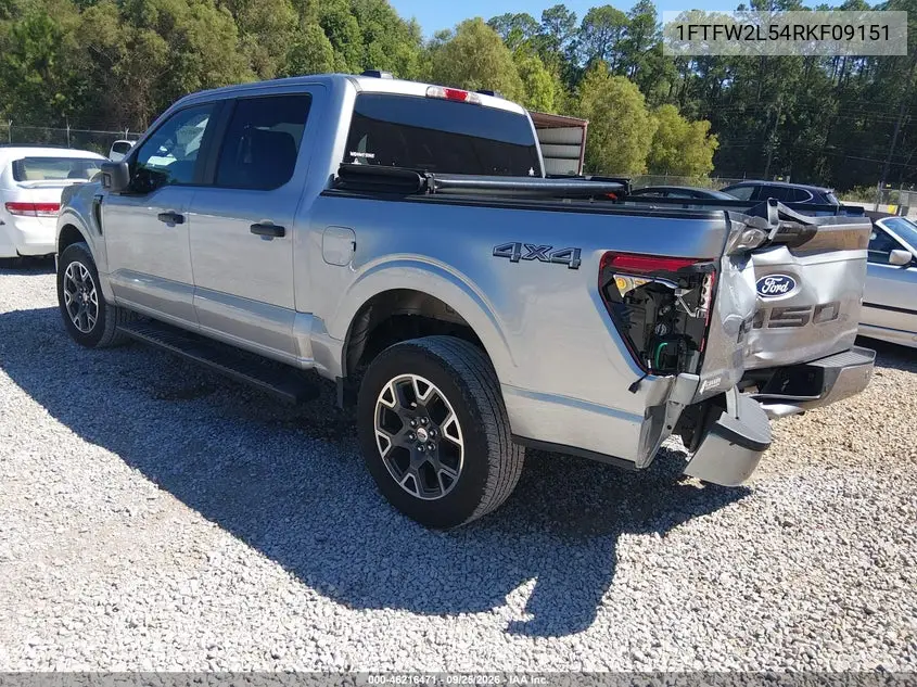 2024 FORD F-150 VIN 1FTFW2L54RKF09151 — фото 3