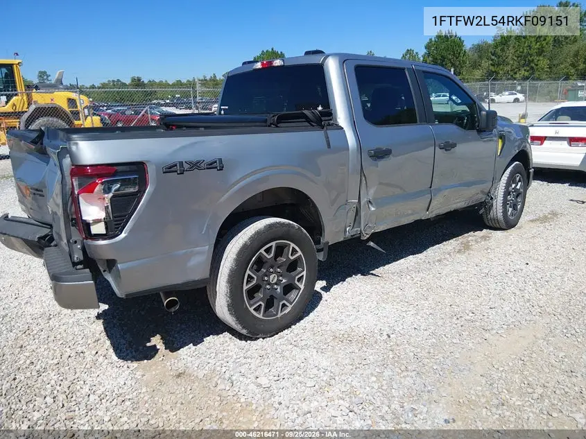 2024 FORD F-150 VIN 1FTFW2L54RKF09151 — фото 4