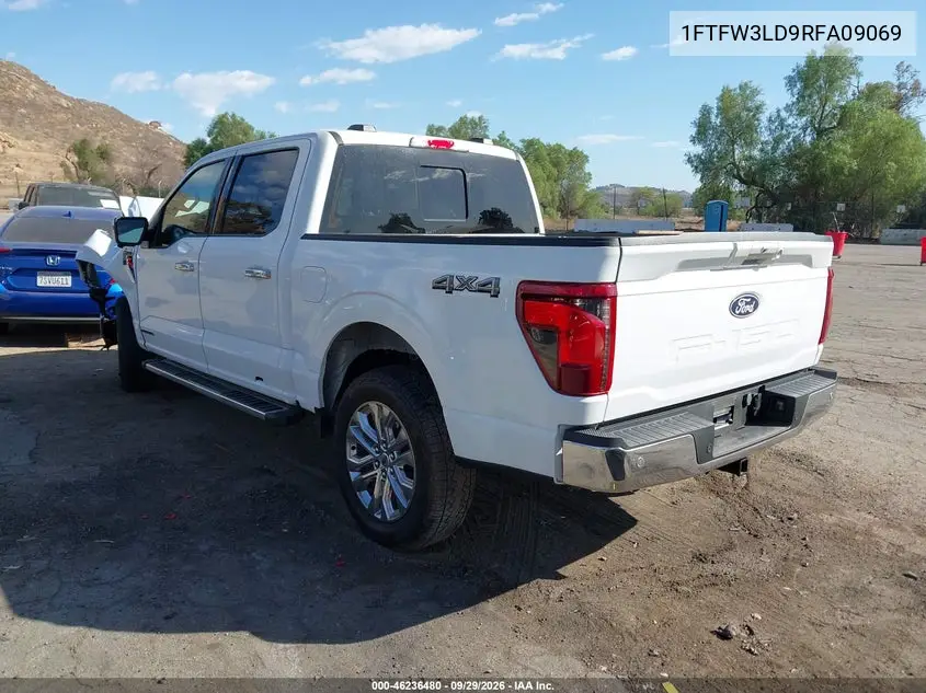 2024 FORD F-150 VIN 1FTFW3LD9RFA09069 — фото 3