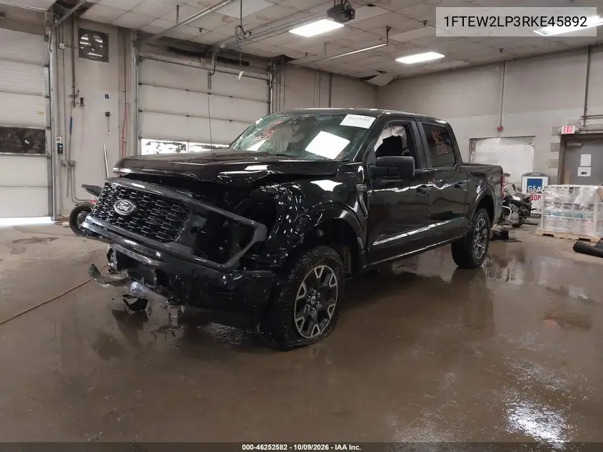 2024 FORD F-150 VIN 1FTEW2LP3RKE45892 — фото 2