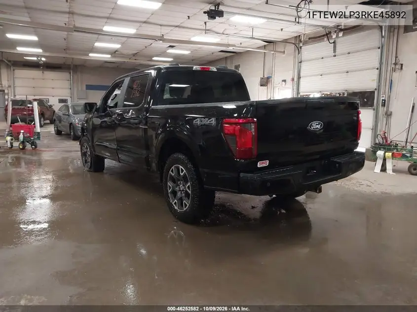 2024 FORD F-150 VIN 1FTEW2LP3RKE45892 — фото 3