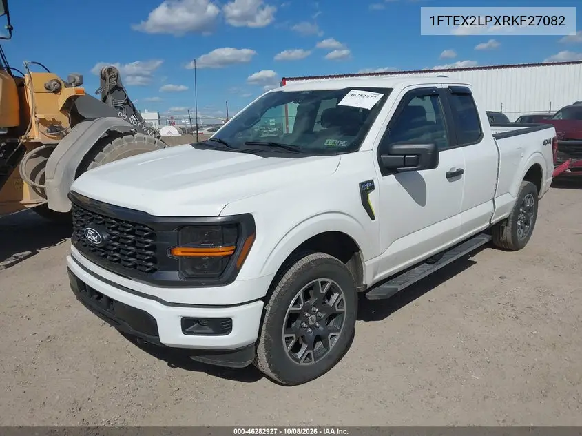 2024 FORD F-150 VIN 1FTEX2LPXRKF27082 — фото 2