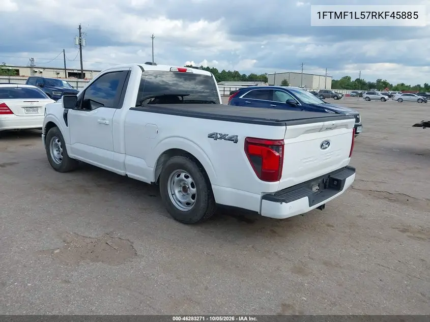 2024 FORD F-150 VIN 1FTMF1L57RKF45885 — фото 3