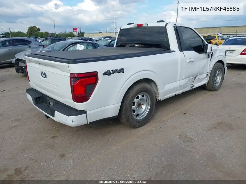 2024 FORD F-150 VIN 1FTMF1L57RKF45885 — фото 4