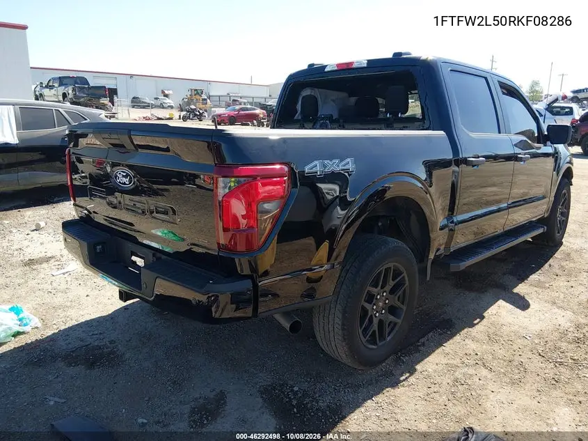 2024 FORD F-150 VIN 1FTFW2L50RKF08286 — фото 4