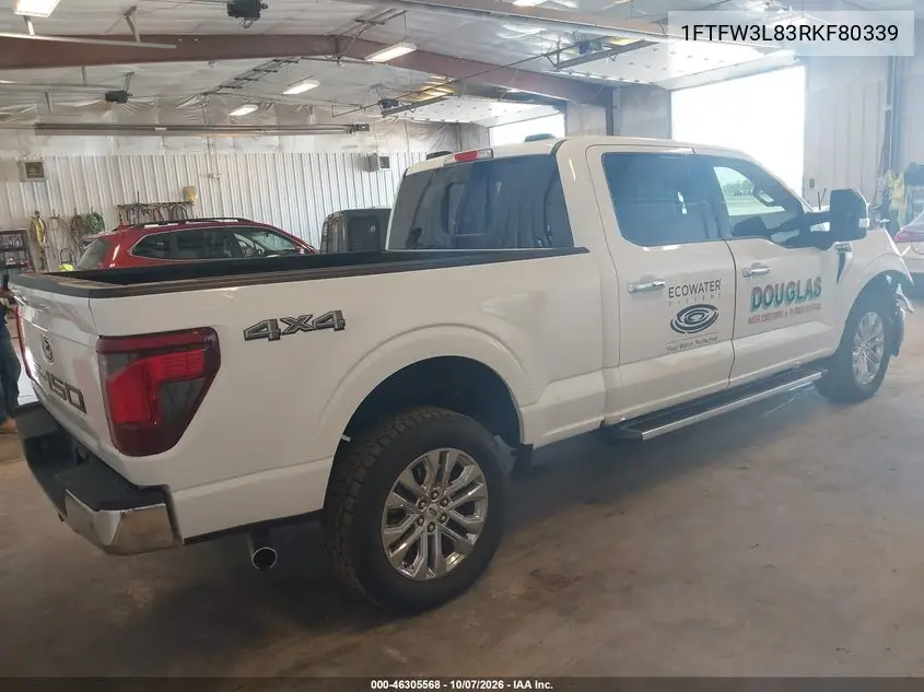 2024 FORD F-150 VIN 1FTFW3L83RKF80339 — фото 4